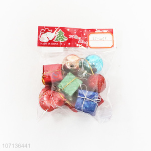 Wholesale Christmas Decoration Colorful Hanging Ornament