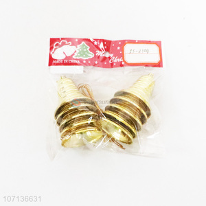 Cheap 10 Pieces Bells Christmas Decoration Ornament