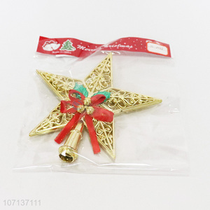 Recent style Christmas tree plastic topper star for decoration