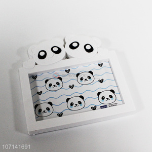 Cartoon Panda Design Plastic Photo Frame