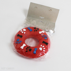 Good Quality Colorful Doughnut Shape Pet Toy
