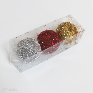 Popular design Christmas decoration shiny Christmas ball set