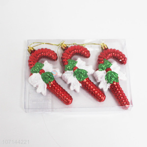 Good quality Christmas tree decoration hanging plastic candy canes