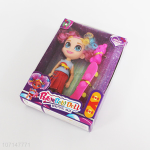 Wholesale Price Fashion Rainbow Doll Toy Kids Gift