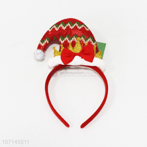 Custom Hair Accessories Christmas Mini Santa Hat Headband