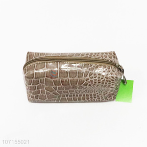Popular design portable ziplock cosmetic bag makeup bag travel cosmetic pouch