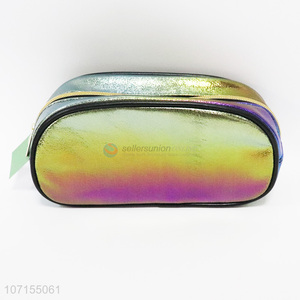 Suitable price portable ziplock cosmetic bag makeup bag travel cosmetic pouch
