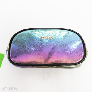 Wholesale popular portable ziplock makeup bag cosmetic bag travel makeup pouch