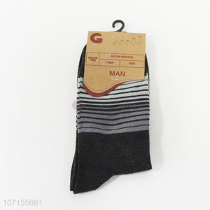 Good market men winter warm socks stripes knitting ankle socks