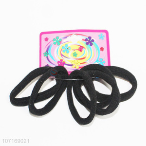 New Arrival Black Strong Soft Elastic Hair Rope Hair Ring