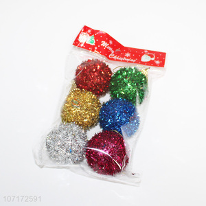 Low price holiday decoration colorful shiny Christmas balls for tree ornaments