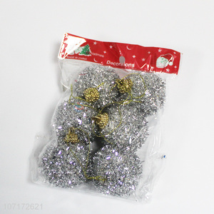 Low price Xmas decoration shiny Christmas balls for tree ornaments