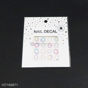 Modern Style Nail Art Decoration Decals Nail Sticker