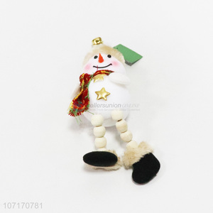 New products Christmas tree decoration hanging Christmas snowman with long legs