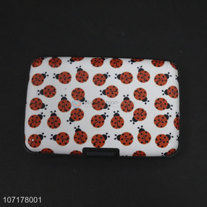 Wholesale Ladybird Pattern Plastic Name Card Holder