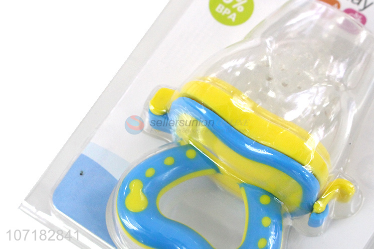 New Baby Infant Food Fruit Chew Nipple Feeder Silicone Pacifier Soft Feeding Toy