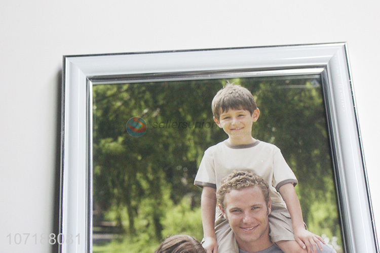 Simple Style Plastic Photo Frame Rectangle Picture Frame
