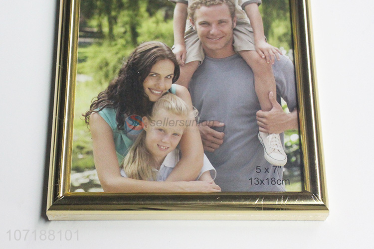 High Quality Plastic Photo Frame With Back Stander