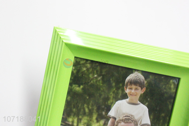 Fashion Style Green Photo Frame With Back Stander