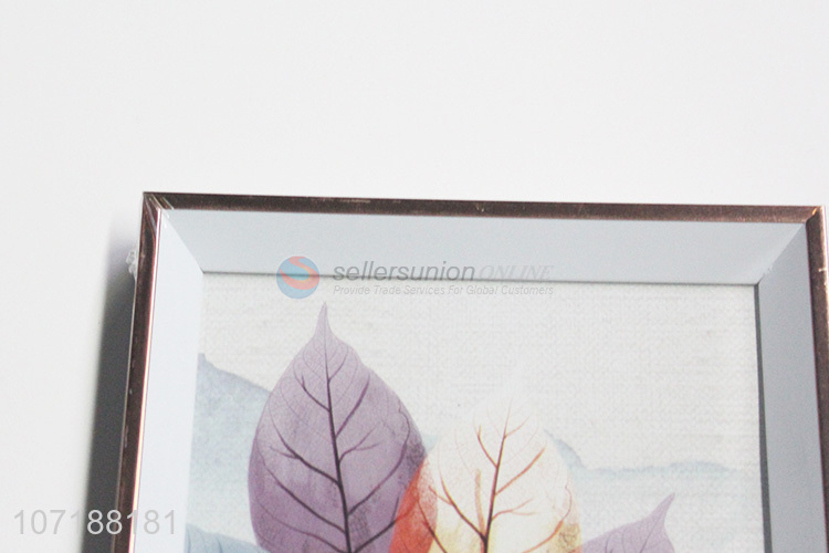 Delicate Design Rectangle Photo Frame Plastic Picture Frame