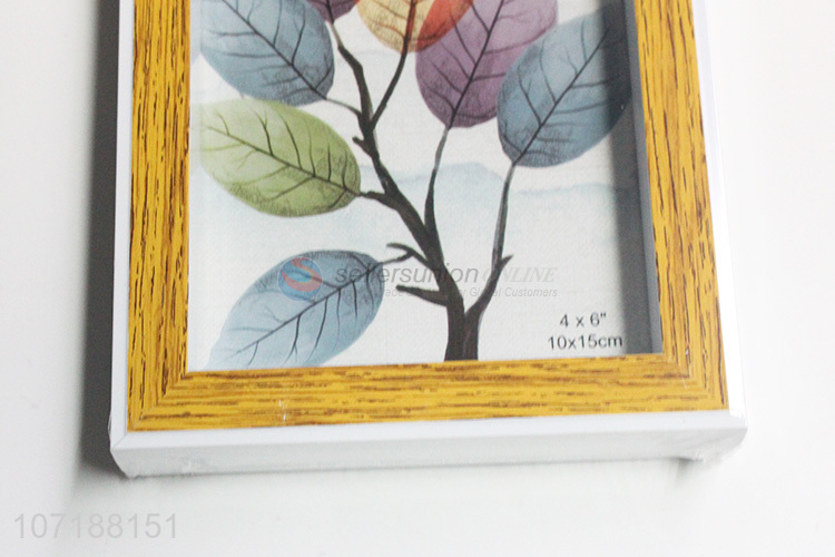 Fashion Design Rectangle Photo Frame With Back Stander