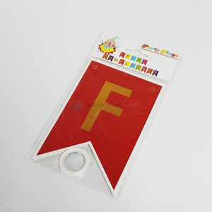 Popular Birthday Party Decorative Paper Bunting Banners