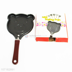 Wholesale Plastic Handle Cute Bear Frying Pan
