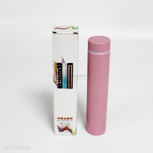 Hot selling pink stainless steel vaccum thermos bottle fashion water bottles