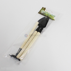 China supplier 3 piece mini garden tool set garden trowel garden rake