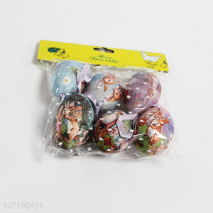 High quality 6pcs easter party decoration easter eggs for easter