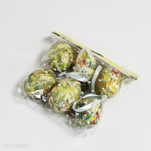Wholesale 6PCS Hanging Decoration Ornaments Easter Eggs