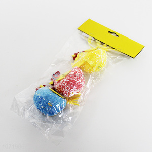 Contracted Design 3PC Colorful Foam Easter Chick For Decoration