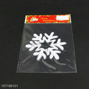 Fashion Snowflake Shape Window Stickers PVC Stickers