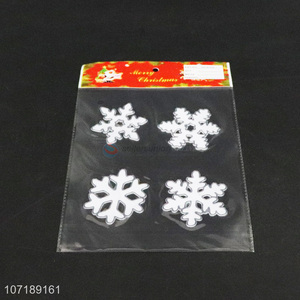 Popular Snowflake Shape Christmas Stickers Window Stickers