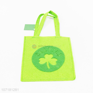 Wholesale Price Candy Bag Colorful Clover Felt Gift Bag