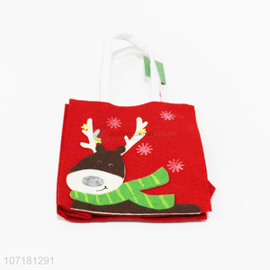 Wholesale Price Christmas Candy Bag Felt Christmas Gift Bag