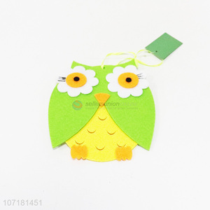 Direct Price Easter Owl Design Felt Decoration Hanging Pendant