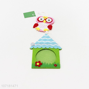 Wholesale Owl and House Deisgn Felt Decoration Hanging Pendant