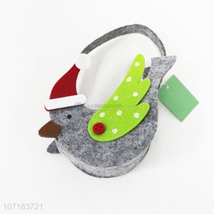 Best price bird shaped party <em>candy</em> halloween felt <em>bags</em> basket