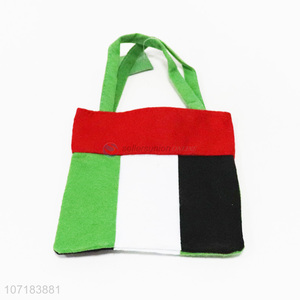 Customized durable felt fabric shopping tote bag