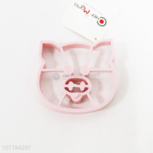 High Sales Silicone Pig Shape Egg Frying Ring Mold Fried Egg Mould