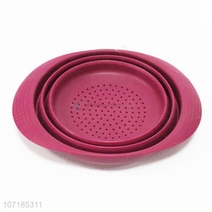 Unique Design Portable Silicone Folded Filter Bowl