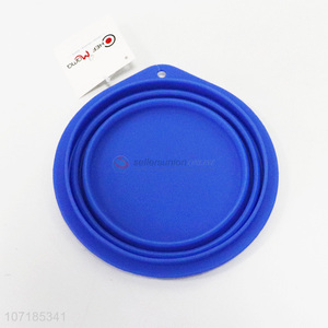 New Arrival Colorful Silicone Foldable Bowl
