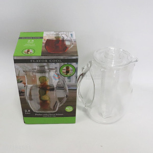 Hot selling 2.8L food grade plastic cool water jugs juice jug