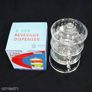 China Supplier 2 Tier <em>Beverage</em> Drink <em>Dispenser</em>