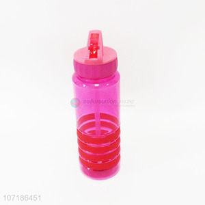 High quality 700ml durable large capacity plastic water bottle