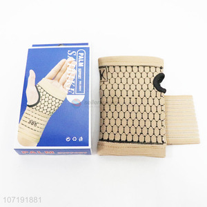 Factory direct sale compression wrist brace palm support compression wrist wraps