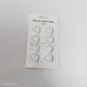 New Arrival 8 Pieces Novelty Paper Clip Bookmarks