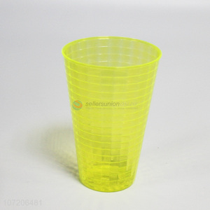 Hot sale fashion plastic water cup colorful plastic drinking cup