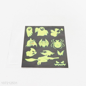 New products glow in the dark Halloween stickers Halloween luminous stickers